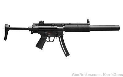 HK MP5 22LR 16.1" Rifle With Folding Stock 25RD Mag -img-0