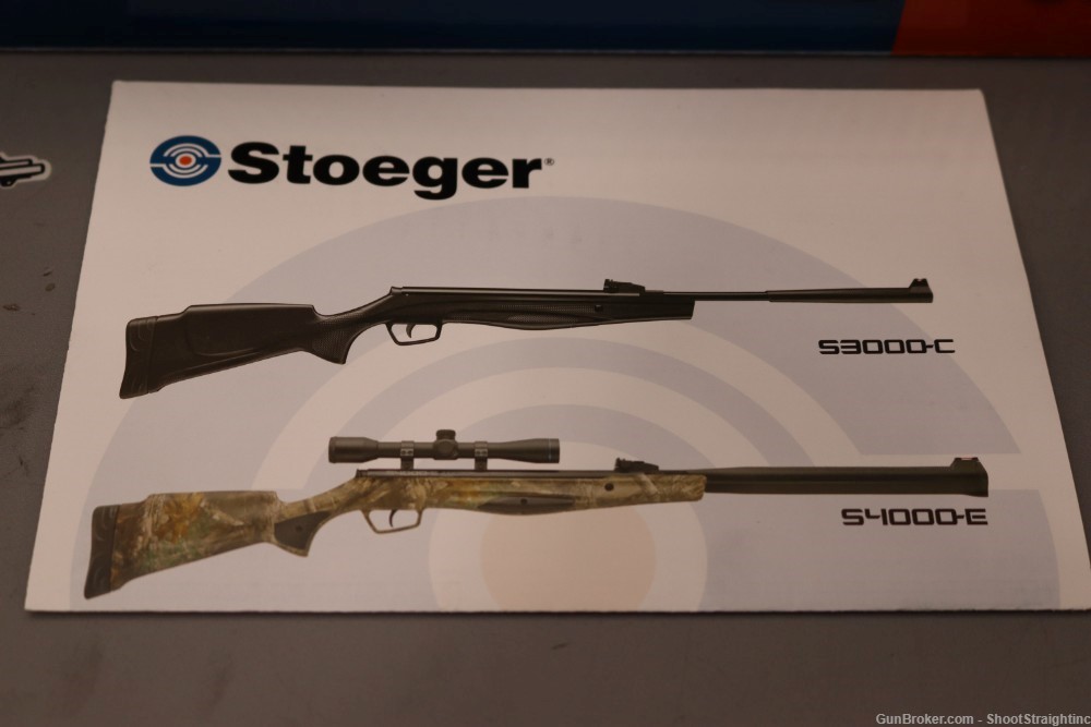 Stoeger S400-E .177 Air Rifle w/ Scope & Suppressor Combo - NEW --img-20