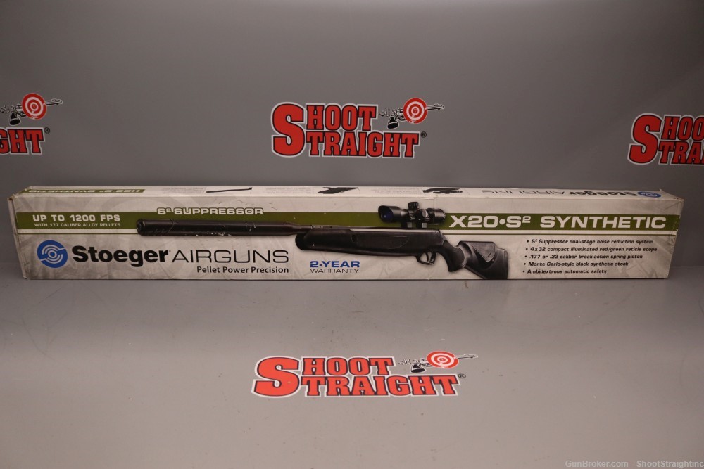 Stoeger X20-S2 .22 Air Rifle w/ Suppressor - NEW --img-21