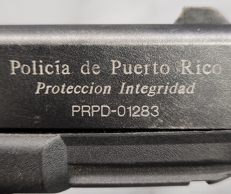 Glock 23 Gen 3 RTF2 pistol w/ fish gills .40 S&W Puerto Rico Police marked-img-24