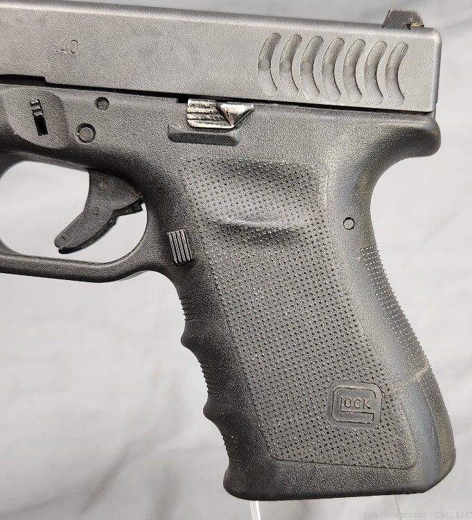 Glock 23 Gen 3 RTF2 pistol w/ fish gills .40 S&W Puerto Rico Police marked-img-14