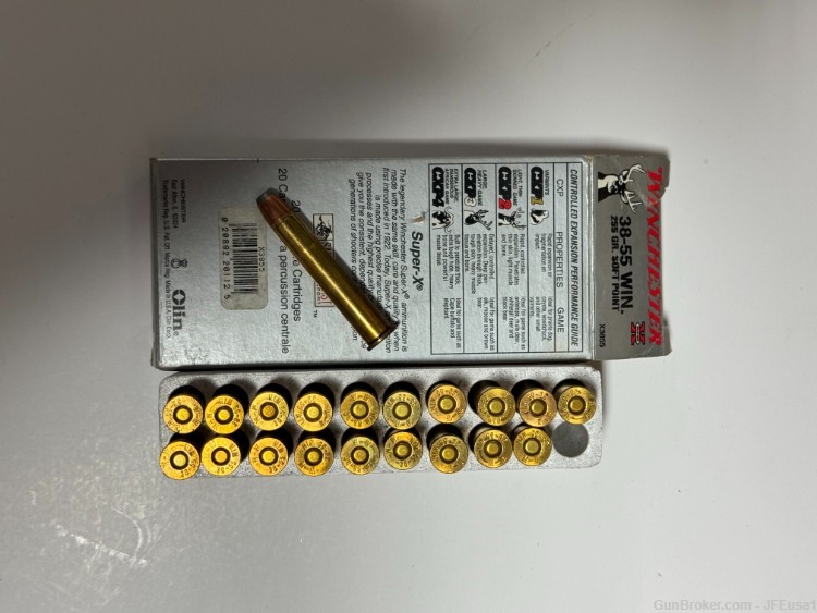 Winchester 38-55 Win. 255Gr. Soft Point-img-1