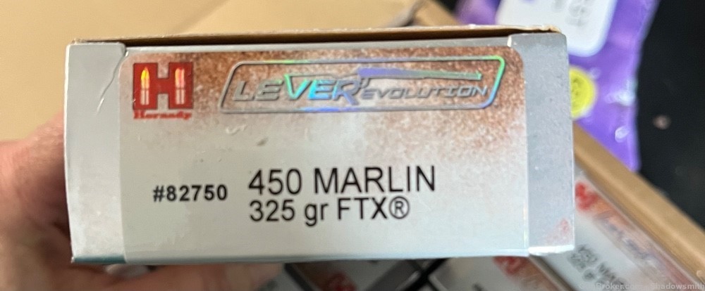  Hornady 450 Marlin 2 box/40 Rounds Total-img-2