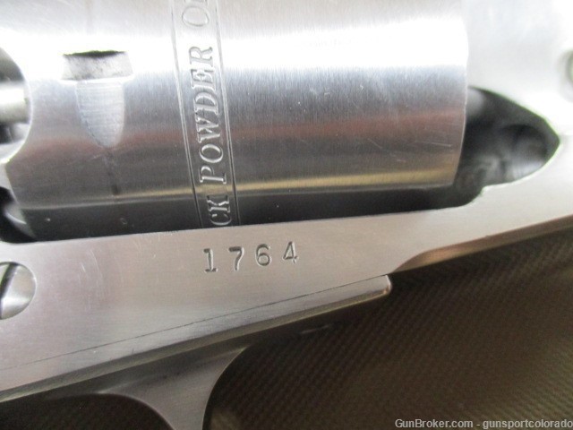 Ruger Old Army 45 Cal BP  7.5" Barrel Cylinder Markings are inverted-img-1