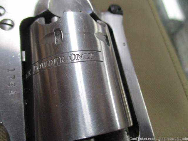 Ruger Old Army 45 Cal BP  7.5" Barrel Cylinder Markings are inverted-img-2
