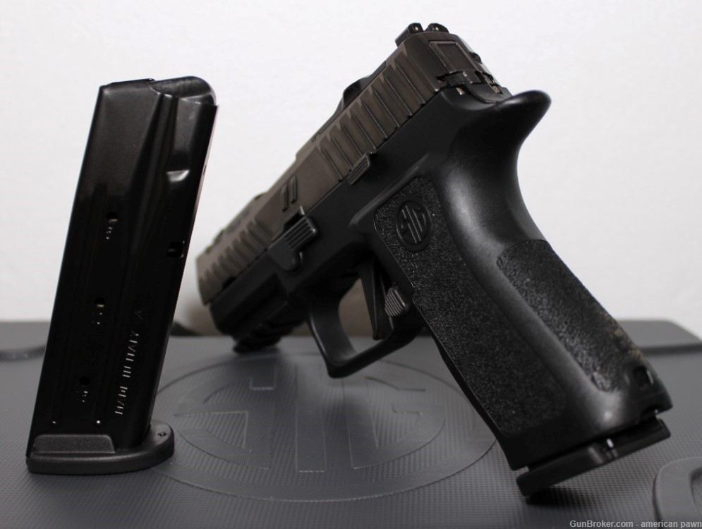SIG P320 / ZEV Z320 XCompact Octane 9mm Pistol, 2 (two) 15 Rnds Mags, Case-img-5