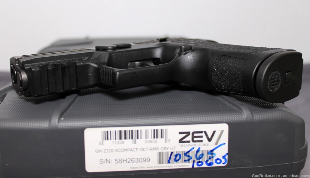 SIG P320 / ZEV Z320 XCompact Octane 9mm Pistol, 2 (two) 15 Rnds Mags, Case-img-6
