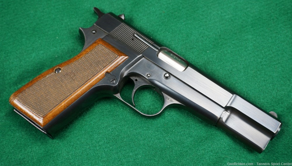 1976 Belgian Browning Hi-Power 9 9mm 4-5/8" Belgium C-Series 1¢ Start-img-11