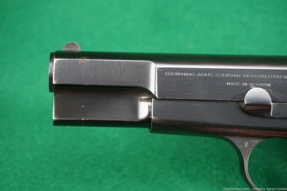 1976 Belgian Browning Hi-Power 9 9mm 4-5/8" Belgium C-Series 1¢ Start-img-1