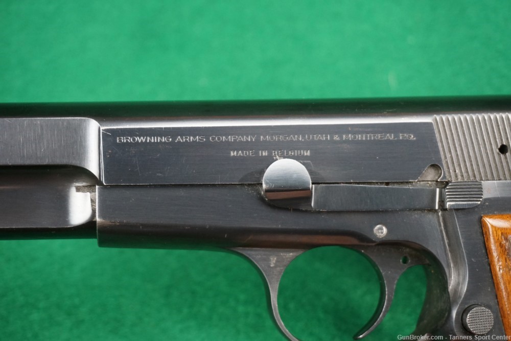 1976 Belgian Browning Hi-Power 9 9mm 4-5/8" Belgium C-Series 1¢ Start-img-2