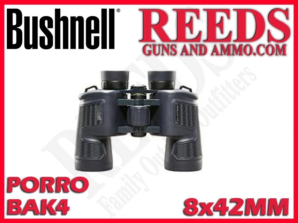 Bushnell 8x42mm Porro BAK4 WPFP Twist Up Eyecups 134218-img-0