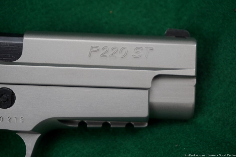 UNFIRED SIg Sauer P220ST P220 ST 45 45acp 4.25" Stainless $.01 Start-img-13