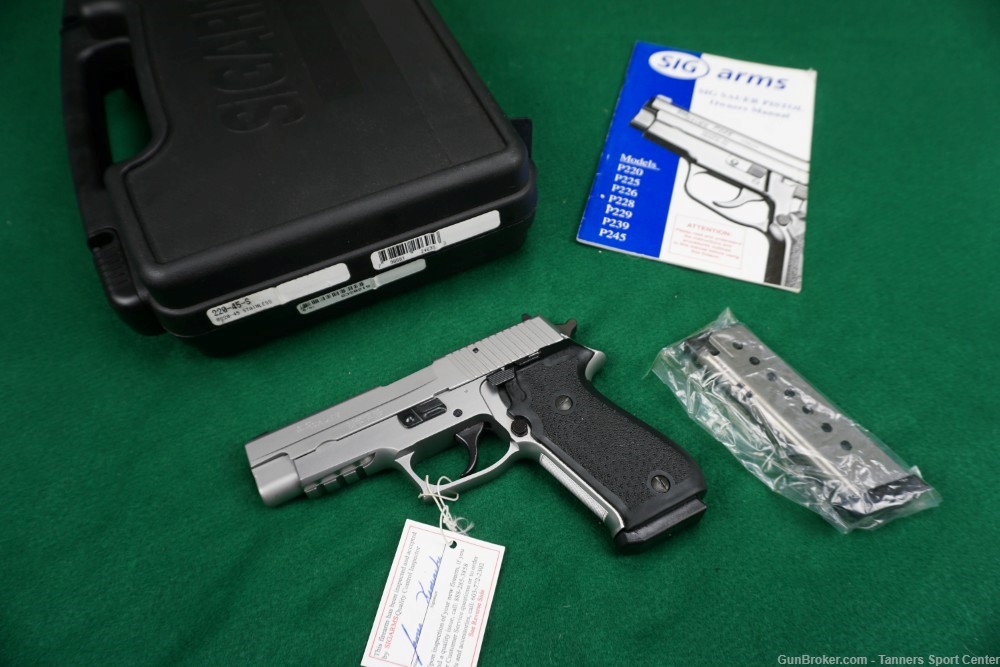 UNFIRED SIg Sauer P220ST P220 ST 45 45acp 4.25" Stainless $.01 Start-img-0