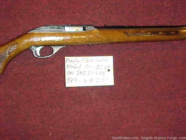 BK# 277 - Marlin Glenfield Model 60 - 22 LR Rifle-img-2