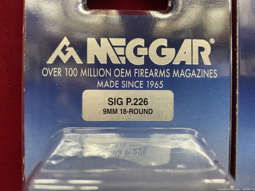 2 NEW Mec-Gar AFC Sig Sauer P226 18 Round 9mm Magazines -img-1