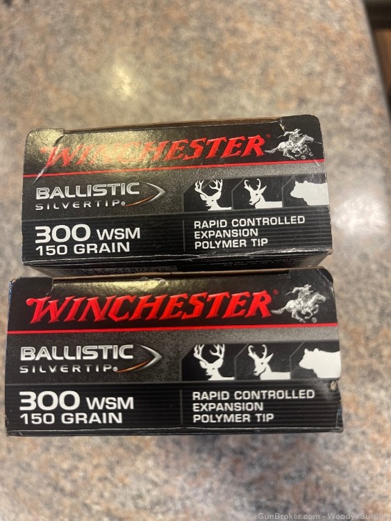 40 rds 300 WSM Winchester ammunition .300 short mag ballistic -img-0