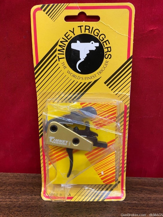 Timney Ar-15 Drop-In Solid Competition Trigger 3 Lb. #667S Small Pin .154-img-0