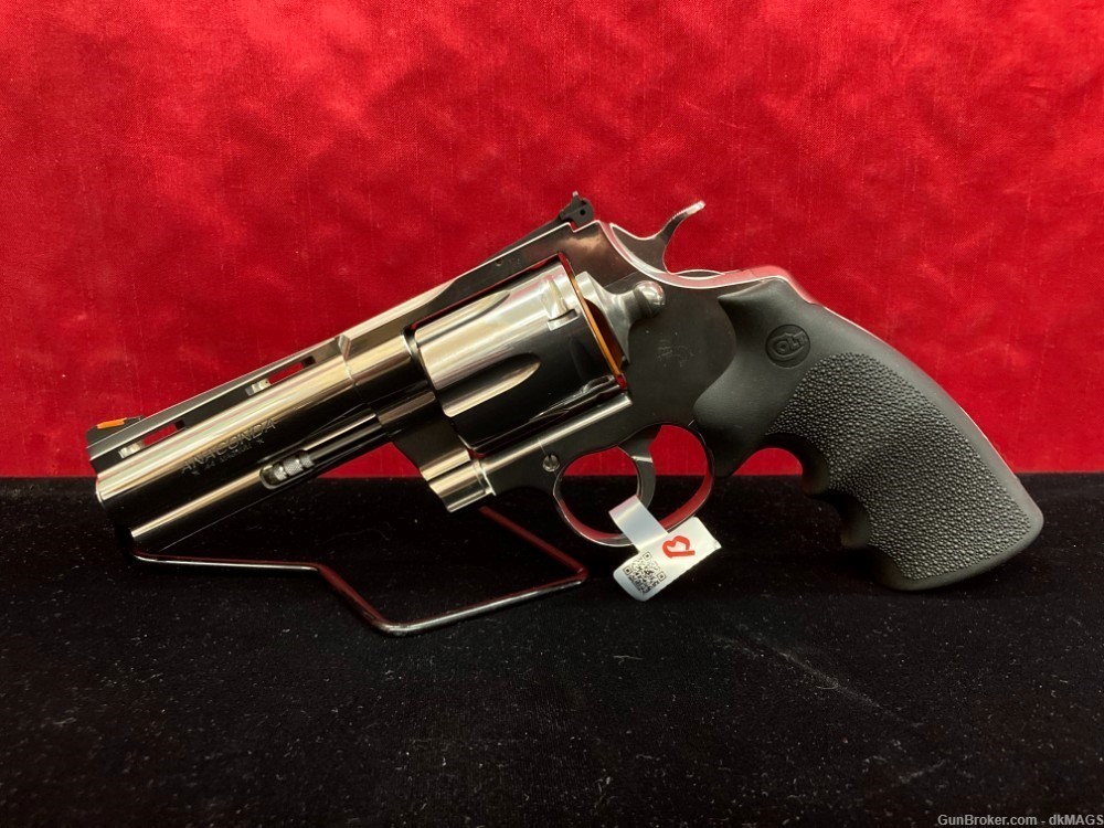 Blem Colt Anaconda 4.25" 6 Shot .44 Magnum Stainless Steel Revolver-img-1