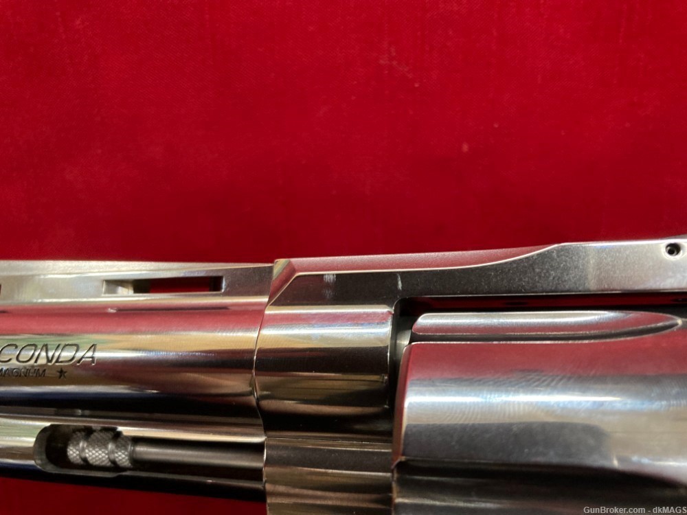 Blem Colt Anaconda 4.25" 6 Shot .44 Magnum Stainless Steel Revolver-img-17