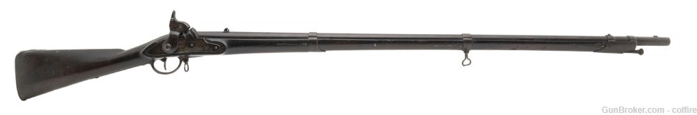 Pre-1812 Late Production Whitney musket with Ward Conversion .69 caliber (A-img-0