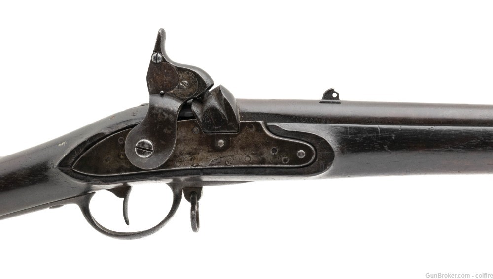 Pre-1812 Late Production Whitney musket with Ward Conversion .69 caliber (A-img-1