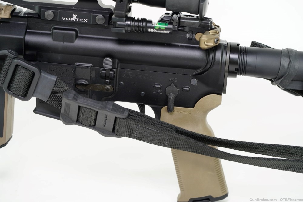 Ruger AR-556 5.56mm NATO w/ Vortex Scope, Holosun Red Dot, and More-img-7