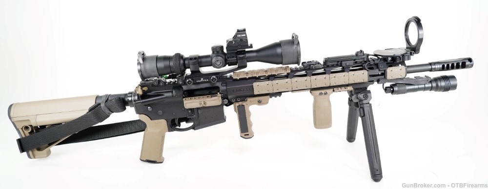 Ruger AR-556 5.56mm NATO w/ Vortex Scope, Holosun Red Dot, and More-img-0
