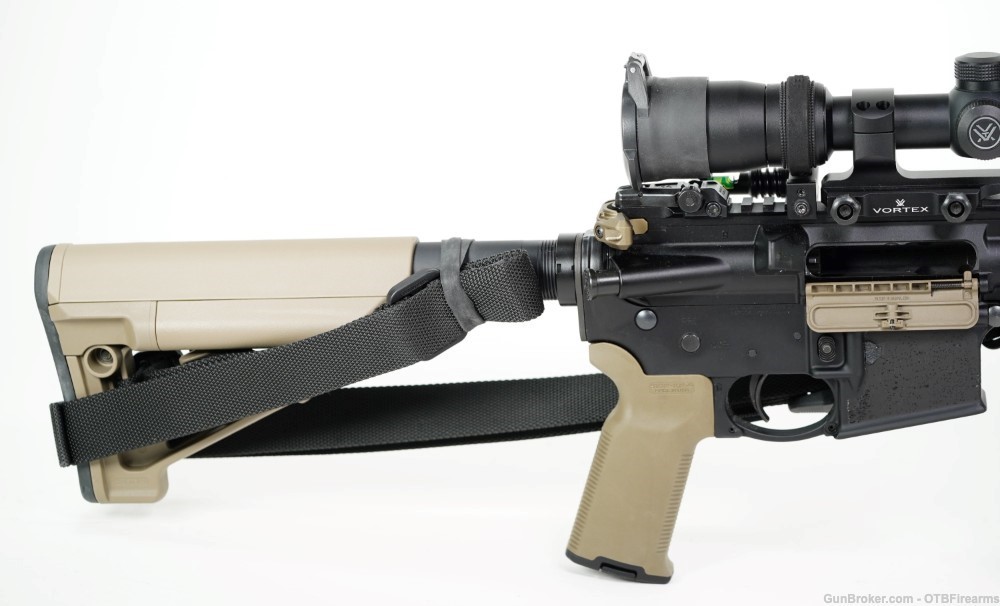 Ruger AR-556 5.56mm NATO w/ Vortex Scope, Holosun Red Dot, and More-img-21