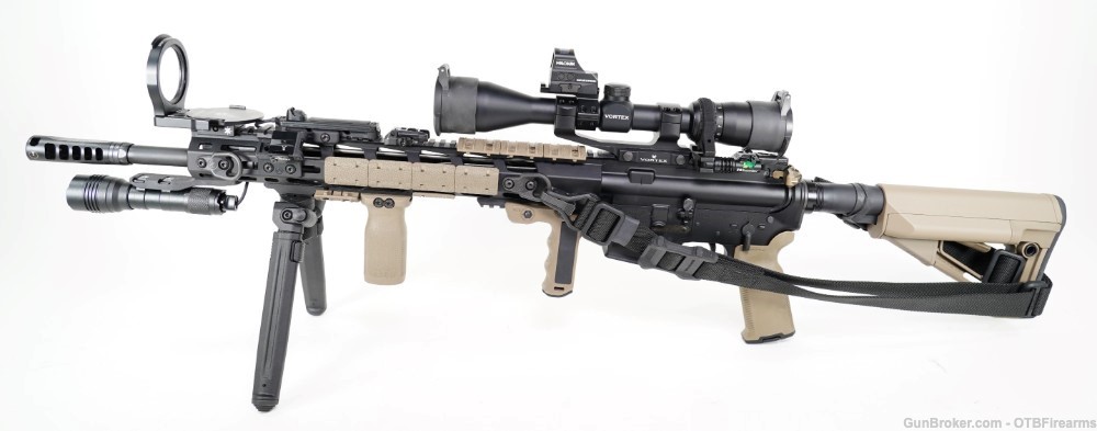 Ruger AR-556 5.56mm NATO w/ Vortex Scope, Holosun Red Dot, and More-img-1