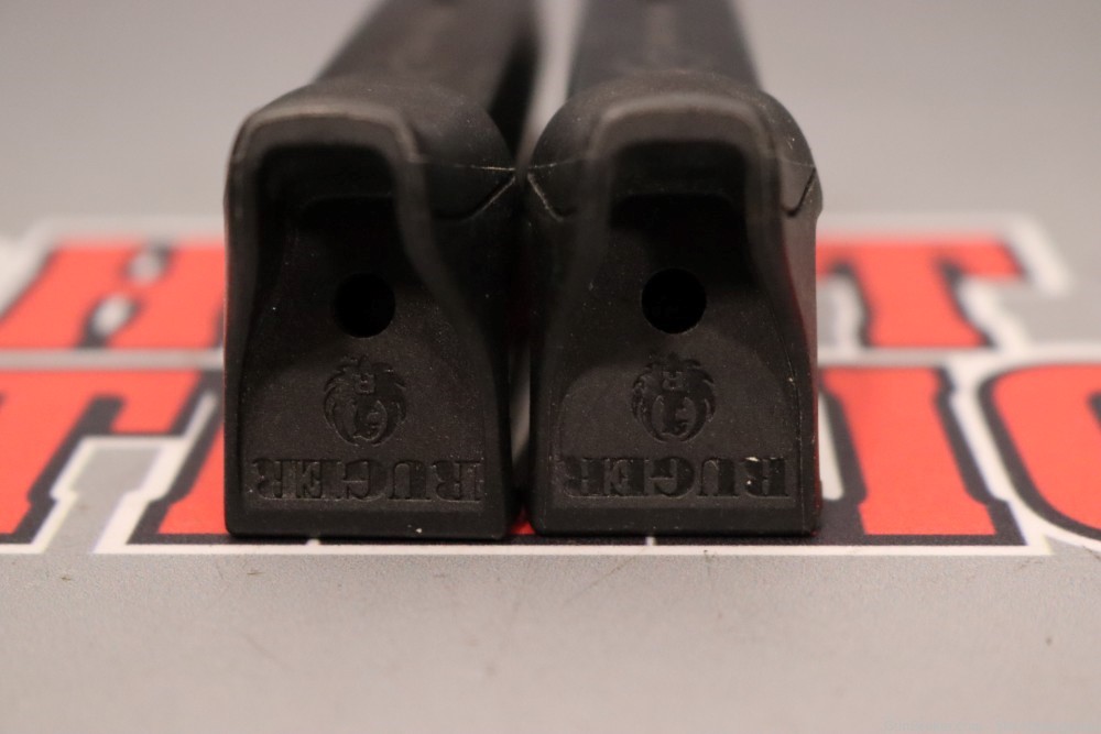 Lot O' Two (2) Ruger SR9 Compact 10rd 9mm Magazines (OEM)-img-2