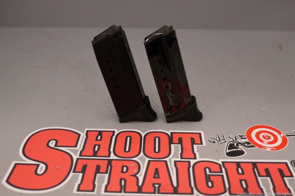 Lot O' Two (2) Ruger SR9 Compact 10rd 9mm Magazines (OEM)-img-1