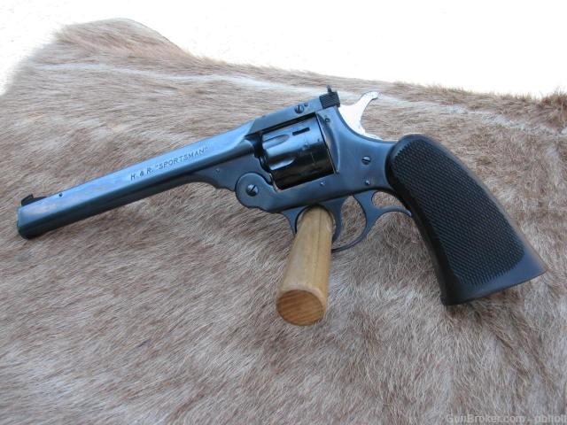 H&R 999 Sportsman Pre War Revolver Second Generation 1933-img-0