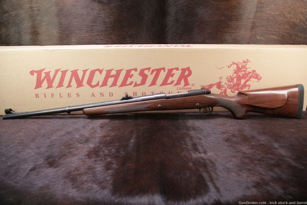 Winchester Model 70 Safari Express Classic .375 H&H MAG 24” Rifle & Box-img-8