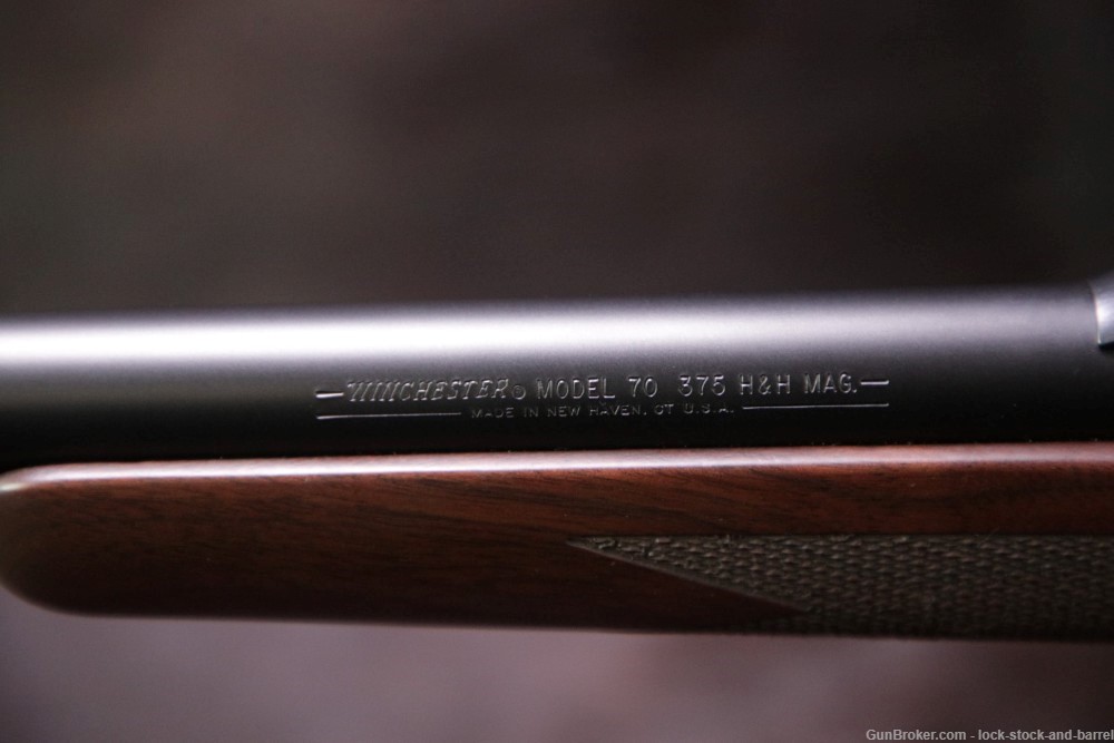 Winchester Model 70 Safari Express Classic .375 H&H MAG 24” Rifle & Box-img-22