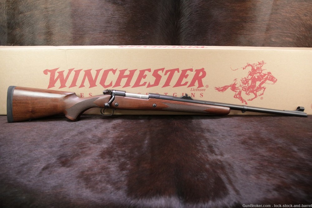 Winchester Model 70 Safari Express Classic .375 H&H MAG 24” Rifle & Box-img-7