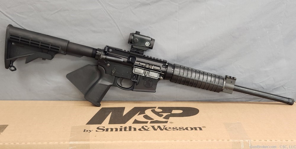 Smith & Wesson M&P15 Sport II OR rifle with optic CA legal 12938-img-0