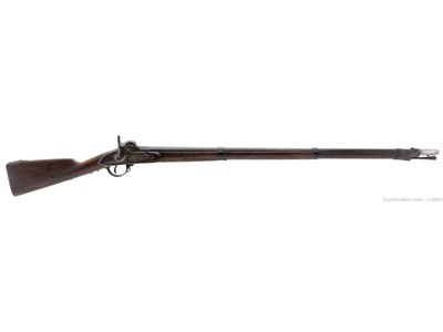 Belgian Model 1844/1860 civil War imported Musket .72 caliber  (AL7866)