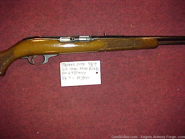 BK# 300 - Stevens Model 987 - 22 LR Rifle-img-3