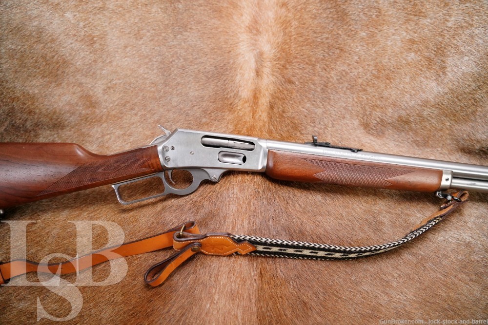 Marlin Model 1895GS 1895-GS .45-70 Govt. 18.5" Stainless Lever Rifle, 2005-img-0
