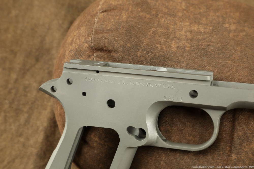 Caspian Arms LTD .45 ACP Receiver Frame Never Assembled 1911 Pistol 1996-img-14