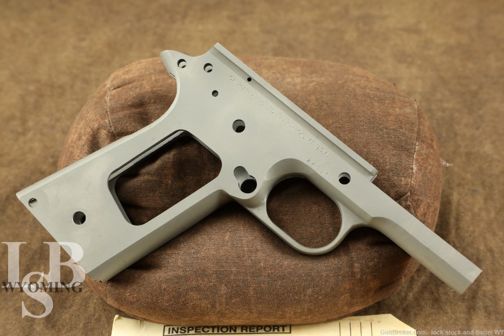 Caspian Arms LTD .45 ACP Receiver Frame Never Assembled 1911 Pistol 1996-img-0