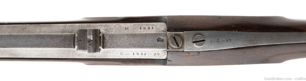 Extremely Rare Danish Model 1841 Under Hammer percussion rifle .74 caliber -img-2