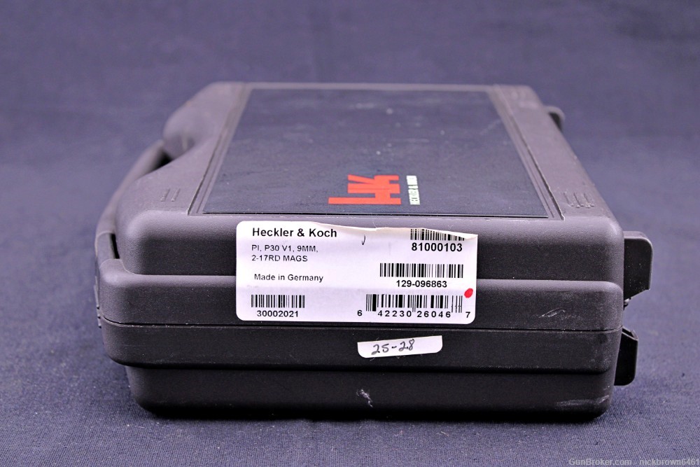 H&K P30 V1 9MM 3.85" 2 MAGS LANGDON TACTICAL OPTIC CUT & PLATE RMR/HOLOSUN-img-20