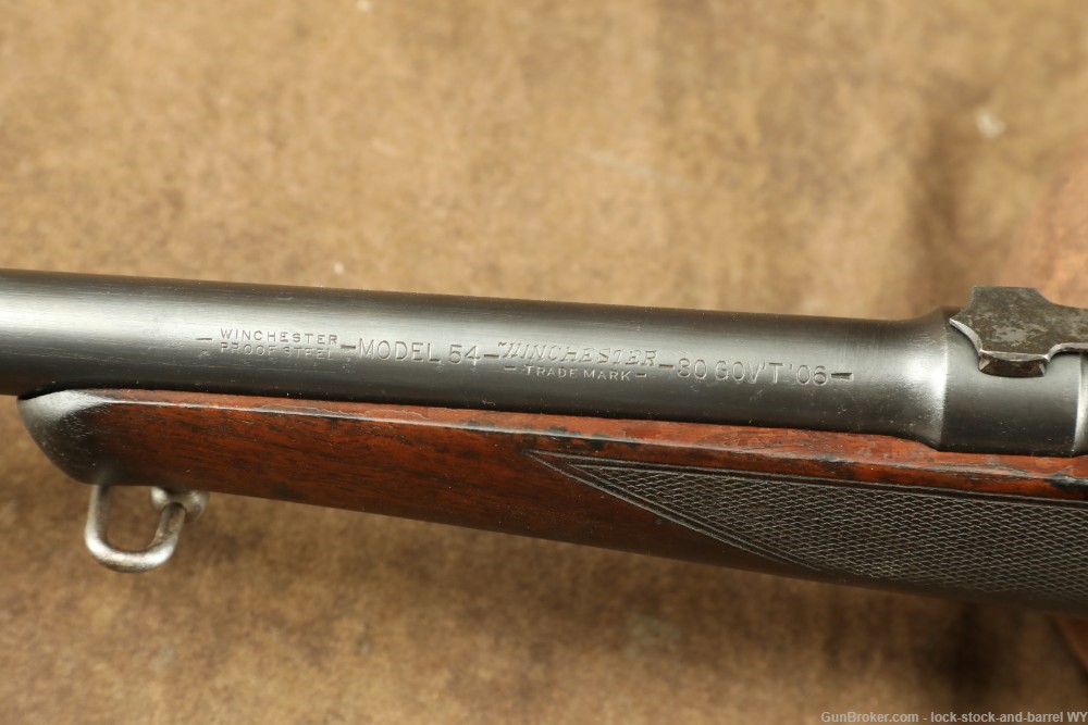 Pre-64 Winchester Model 54 .30-06 Bolt Action Rifle C&R 1936-img-28