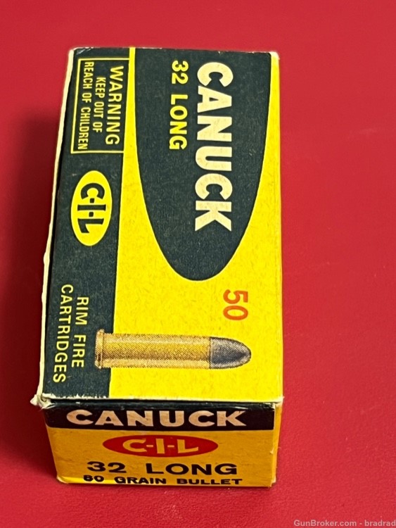 Cunuck 32 long rimfire ammunition 1 box 50pcs -img-1