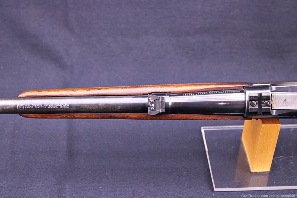 1957 SAVAGE MODEL 99F 300 SAVAGE 22" BBL LEVER ACTION W/SCOPE BASES C&R-img-24