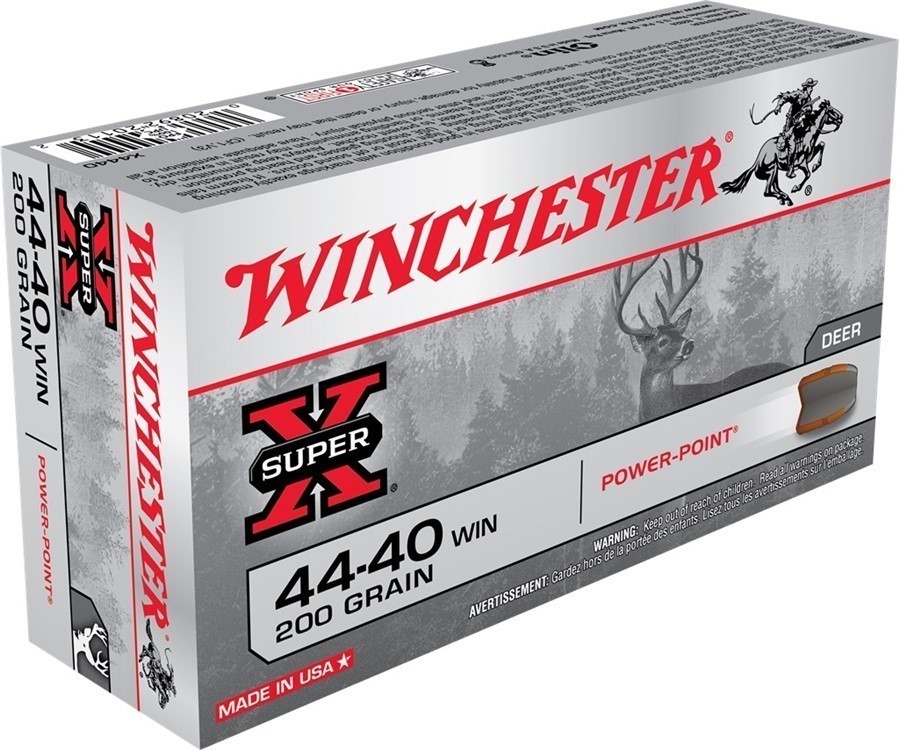 Winchester Super-X Power-Point 44-40 Win 200 Grain X4440-img-0
