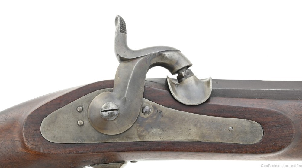 Stunning Swiss Model 1851 Federal Percussion Carbine (AL5176)-img-7