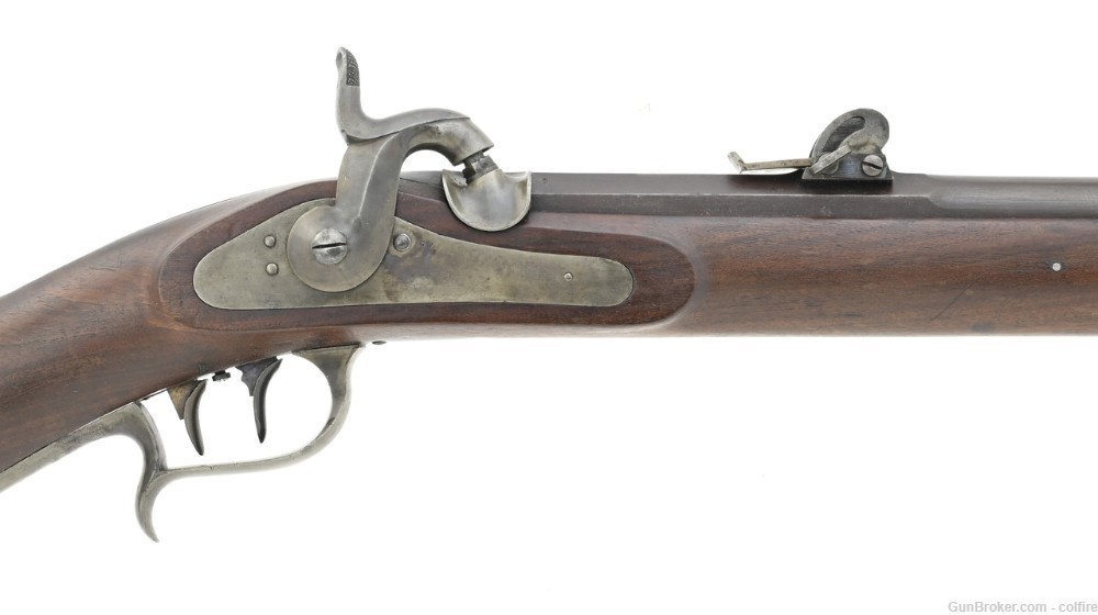 Stunning Swiss Model 1851 Federal Percussion Carbine (AL5176)-img-1