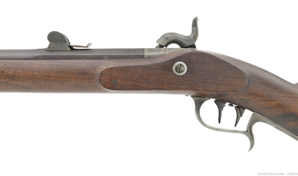 Stunning Swiss Model 1851 Federal Percussion Carbine (AL5176)-img-3